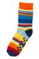 Preview: 6 Paar TippTexx 24 Kinder ABS Stoppersocken Gute Laune Ringel